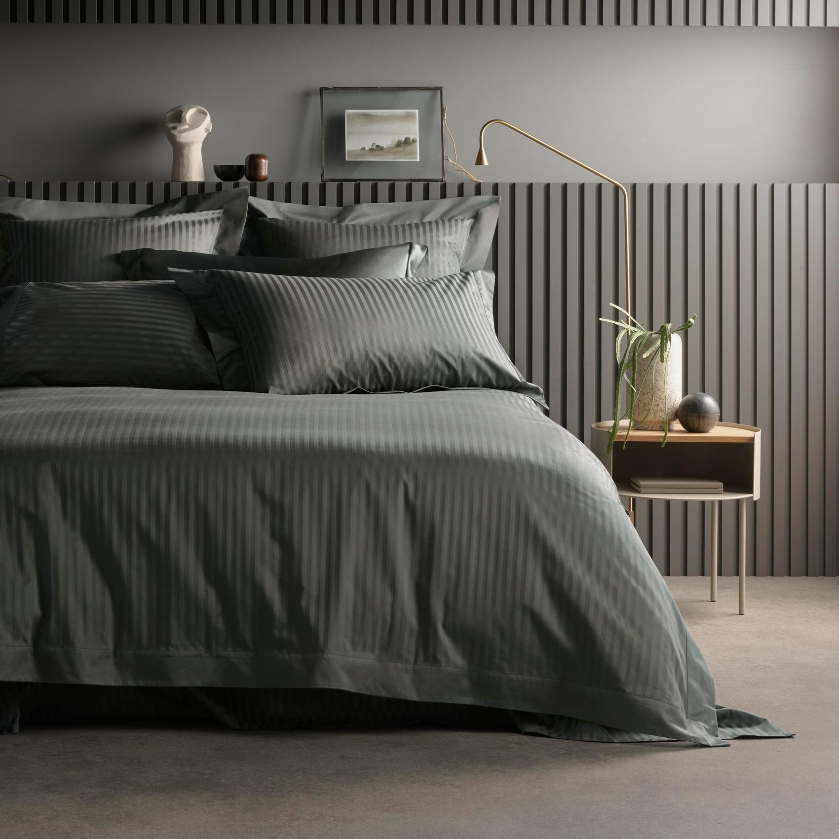 Product photograph of Sheridan 1200tc Millennia Tailored Quilt Cover - Ivy King from Sheridan UK